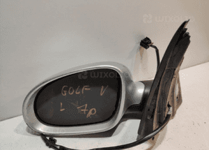 Lusterko elektryczne lewe vw golf v 5 7-PIN LA7W oryginał 2