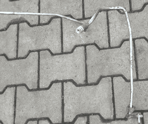 Peugeot 407 2.0 HDI Przewód rurka klimatyzacji 2