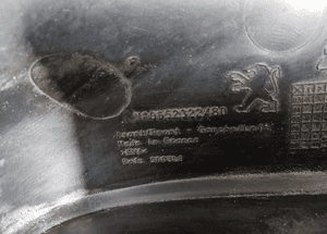 Listwa progowa osłona progu prawa Citroen C5 I 9652322480 5