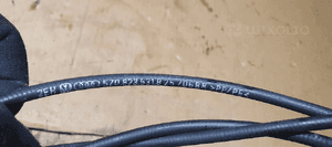 Linka dźwignia rączka otwierania maski VW FOX 5Z0823531B 5