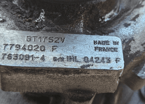 BMW E60 E61 2.0 D turbosprężarka turbo GT1752V 7794020F 4