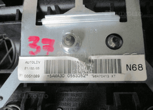 Air bag poduszka powietrzna kierowcy citroen xsara picasso 96470413XT 4