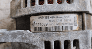 ALTERNATOR JEEP RENEGADE 2.0 M-JET MULTIJET 51929089 3