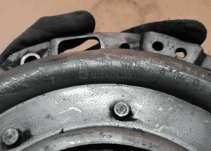 Sprzęgło tarcza docisk SACHS Mercedes A168 1.6 16V A0002522005 A0062509004 5