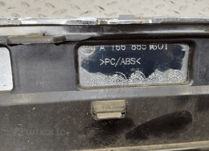 Mercedes ML W166 DOKŁADKA ZDERZAKA CHROM 8