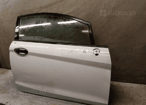 Drzwi przód przednie prawe do ford fiesta MK7 vii 3 d drzwi hb H9 białe 2