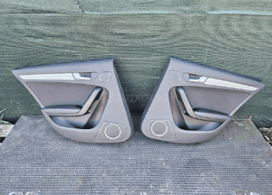 Boczek Boczki Drzwi Czarne Soul Komplet EUROPA Przod Tyl Bang & Olufsen Pakiet Swiatlo Audi A4 B8 23