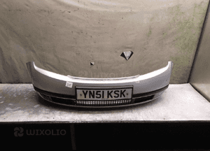 Zderzak przód przedni skoda fabia 1 i 9102 srebrny halogeny 1