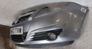Zderzak przód przedni do opel corsa d + halogeny kod kolor Z163 3