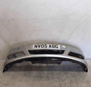 Zderzak przód przedni do opel astra h Z157 srebrny halogeny 1
