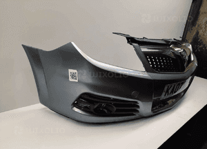 Zderzak przód przedni opel vectra c lift fl Z163 szary halogeny 5