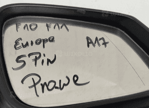 Bmw F10 lusterko prawe 5PIN europa A17 8