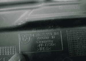Osłona podwozia płyta prawa BMW E84 X1 2991166 7