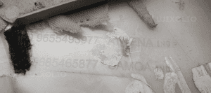 Osłona poszycie słupka prawa Citroen C5 III 9655493977 9685465877 4
