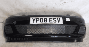 Zderzak przód przedni ford fiesta MK.6 6 vi D2 czarny lift fl 1