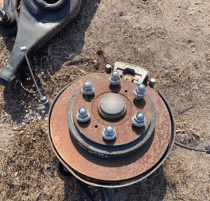 MITSUBISHI PAJERO v90  MOST DYFER sanki ława wahacz  Piasta zacisk 2010r 9