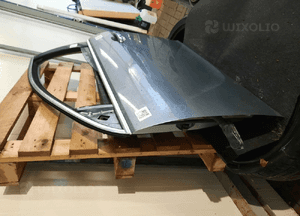 Drzwi przód przednie lewe opel insignia 1 i a Z179 szare 4
