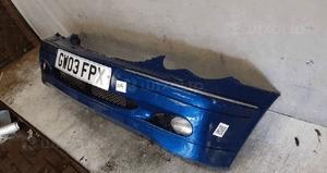 Zderzak przód przedni do mercedes W203 halogeny spryski xenon niebieski 3