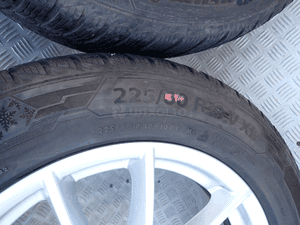 KOŁA FELGI ALUMINIOWE BMW 7JX18 ET 22 Z OPONAMI ZIMA 225/60/18 XL KOMPLET 6