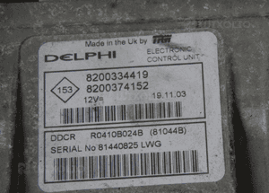 Komputer sterownik renault scenic ii 8200334419 2