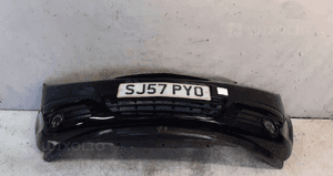 Zderzak przód przedni do opel corsa d halogeny kod kolor  Z20R czarny 1