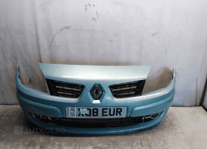 Zderzak przód przedni do renault  grand scenic + halogeny kompletny TEB47 błękitny 1