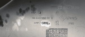 Osłona bezpieczników skrzynka Peugeot 407 9644856080 5