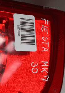 Lampa tylna prawa oryginalna europejska FORD FIESTA MK7 3