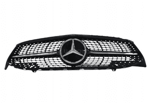 Mercedes cla W118 A118 grill atrapa diament czarny 1