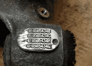 Zwrotnica piasta prawy tył tylna prawa Audi A6 C6 4F0505434H 4F0505434G 7