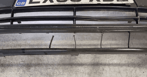 Zderzak przód przedni ford focus MK.2 ii  grill H4 szary halogeny 2