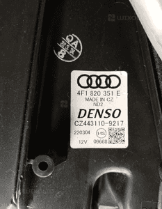 Nagrzewnica powietrza Audi A6 C6 4F1820351E 10