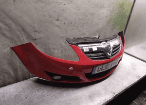 Zderzak przód przedni do opel corsa d Z547 czerwony 2