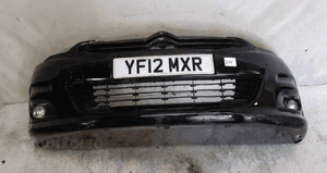 Zderzak przód przedni citroen C4 2 ii vtr halogeny ktvd czarny 1