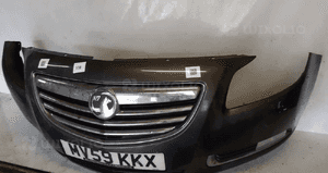 Zderzak przód przedni opel insignia a i 1 Z177 szary grafitowy halogeny 4