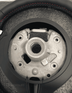 Bmw F10 F11 F20 F30 kierownica multifunkcyjna łopatki niebiesko czerwona nić nowa 14
