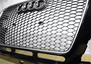 AUDI RS4 8K0 B8 ZDERZAK PRZÓD 8K0807437AG  grill 10