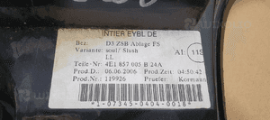 Osłona obudowa plastik pod kierownice schowek Audi A8 D3 4E1857005B 6