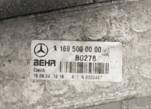 Mercedes A W169 2.0 CDI intercooler chłodnica powietrza A1695000000 3