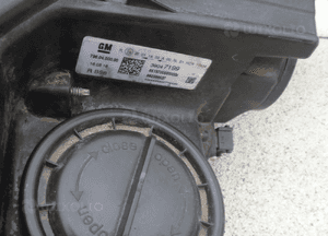 Opel astra k v lampa zwykła led lewa prawa oryginał 7