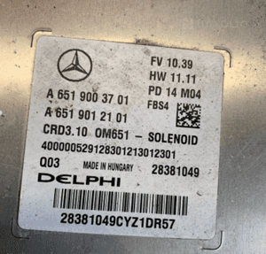Mercedes E C Gla Glc a B Vito  2,2 cdi sterownik silnika komputer om 651 stacyjka kluczyk zestaw 6
