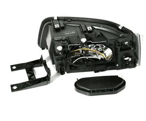 Lampy Reflektory VW T5 03-09 BLACK H7/H1 DEPO 2