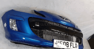 Zderzak przód przedni do peugeot 308 halogeny kmf kmfd niebieski 4