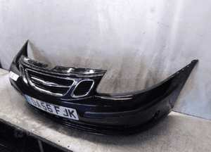 Zderzak przód przedni do saab 93 9-3 czarny halogeny 2
