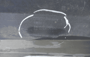 Audi A6 C7 allroad 4G9 dokładka spoiler zderzak tył tylny 4G9807417A 13