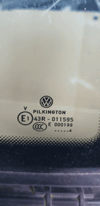 Szyba karoseryjna prawy tył tylna prawa VW Golf VII Sportsvan 4