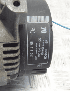 OPEL ASTRA F I 1.6 16V X16XE ALTERNATOR BOSCH 0123120001 3