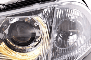 Lampy reflektory do vw passat B5 fl 3BG od 2000 do 2005 roku ringi soczewki 4