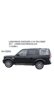 Land Rover Discovery 4 3.0 tdv6 306dt 2011 LRC820 Santorini Black wybierak tunel kluczyk stacyjka 1