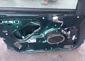 Drzwi przednie lewe zielone JAGUAR S-TYPE 3